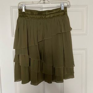 Alice + Olivia silk skirt